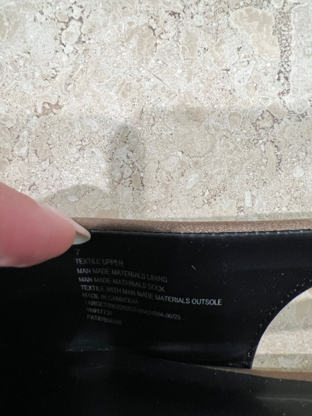 A New Day pointed toe bow flats size 7 NWT - Picture 4 of 5